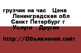 грузчик на час › Цена ­ 250 - Ленинградская обл., Санкт-Петербург г. Услуги » Другие   